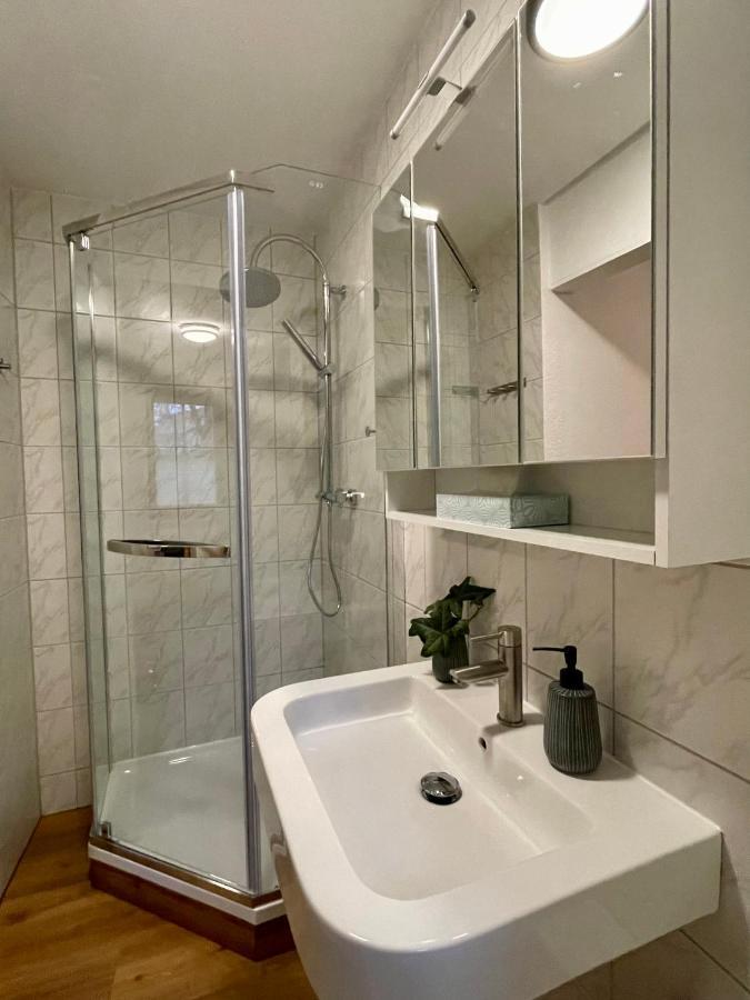 Ferienwohnung Am Quedlinburger Stadtbad Esterno foto